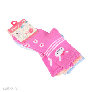 Cute design girls ankle socks short socks for sale