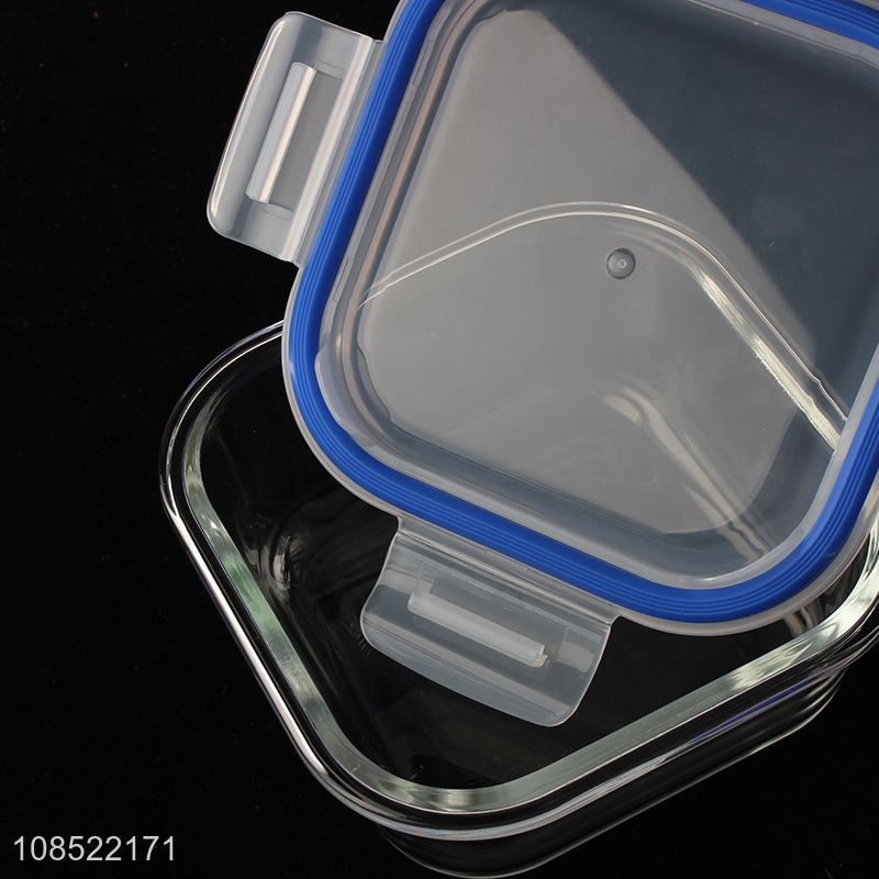 China wholesale household glass food storage box preservation box