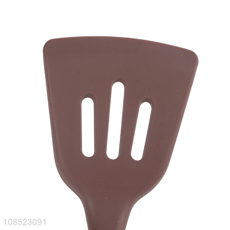 Top selling household kitchen utensils silicone slotted spatula