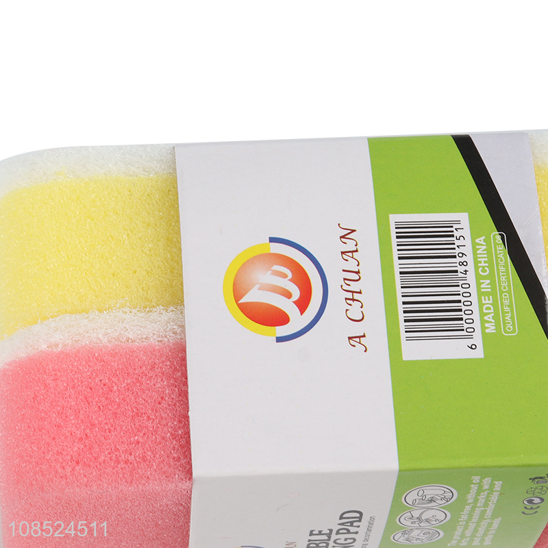 High quality cleaning sponge blocks for kitchen bathroom