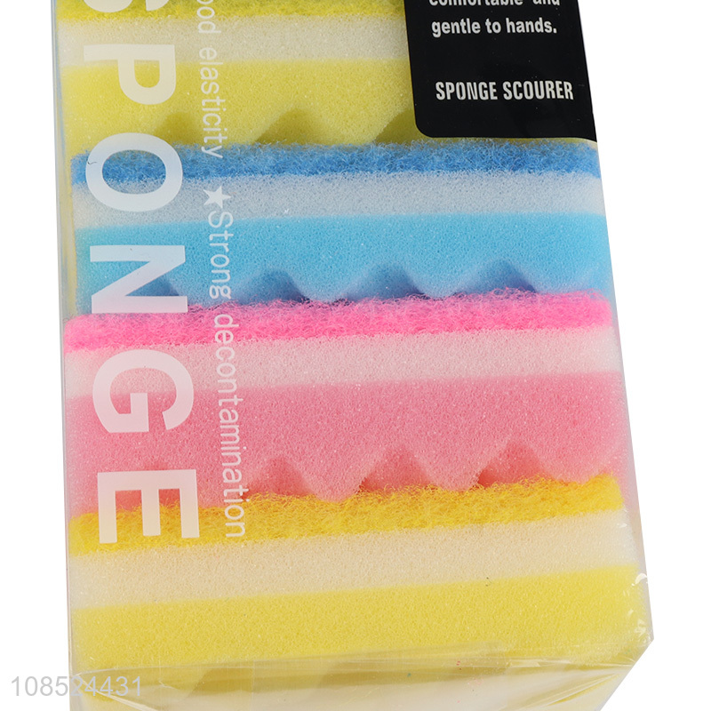 Bottom price reusable cleaning sponge for washing dishes