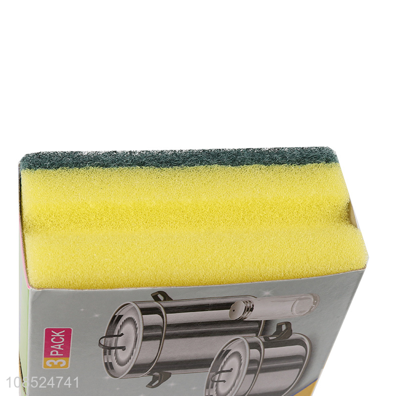 Bottom price sponge scrubber dish scourers for pots and pans