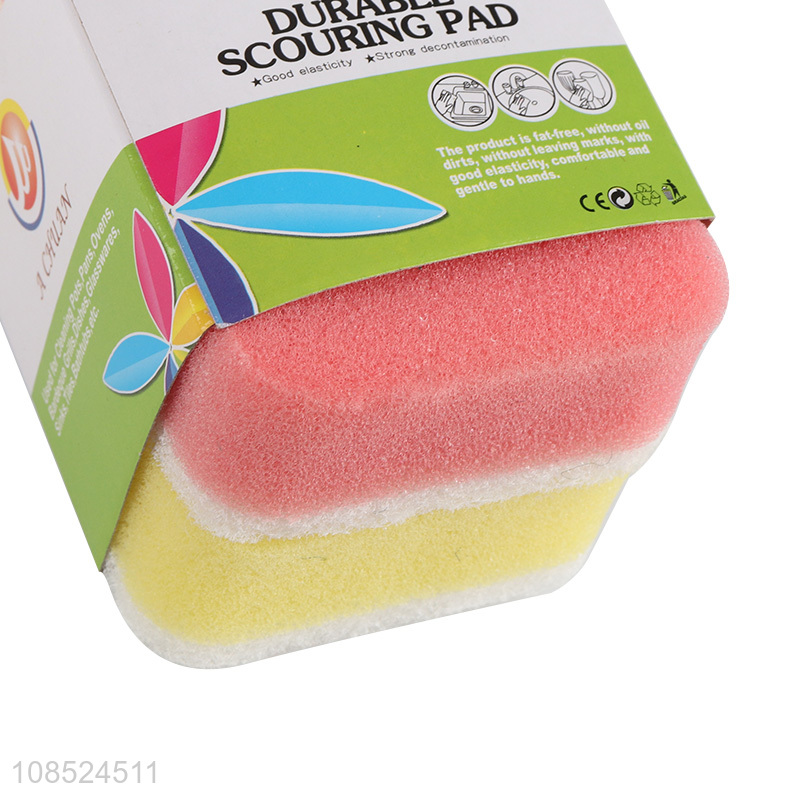 High quality cleaning sponge blocks for kitchen bathroom