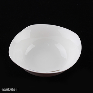 Most popular white home restaurant ceramic tableware plate