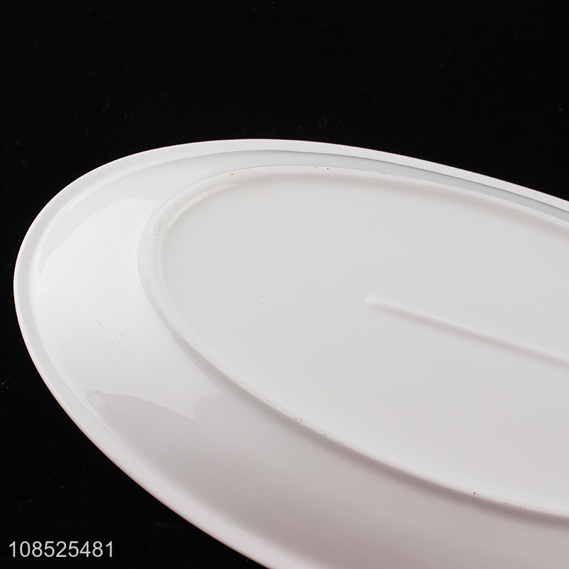 Factory wholesale household ceramic plate dinnerware dishes