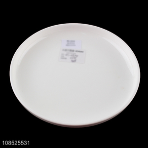 Latest products round ceramic plate tableware dishes for sale