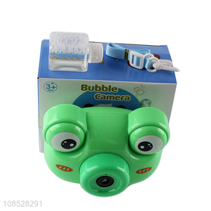 Wholesale from china cartoon bubble camera toys for children