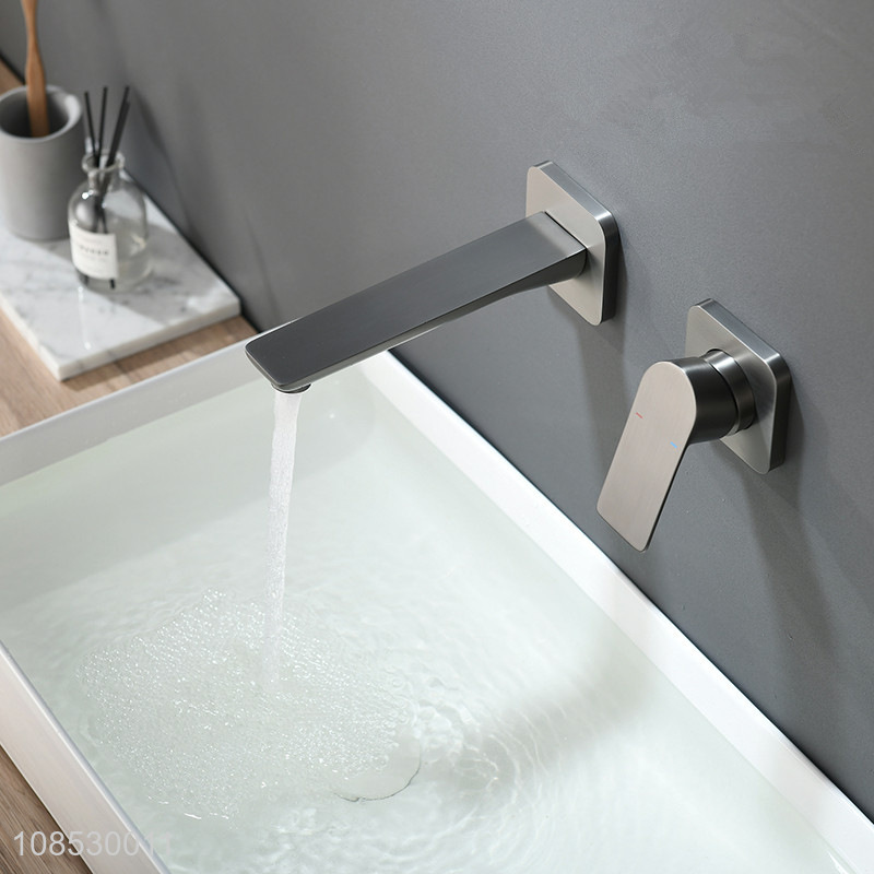 Hot selling concealed wall mounted hot and cold water faucet basin mixer