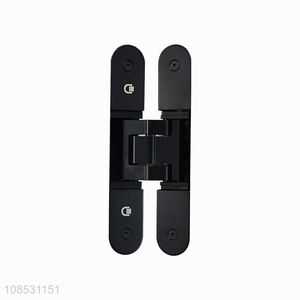 Wholesale heavy duty invisible wooden door hinge adjustable zinc alloy hinge