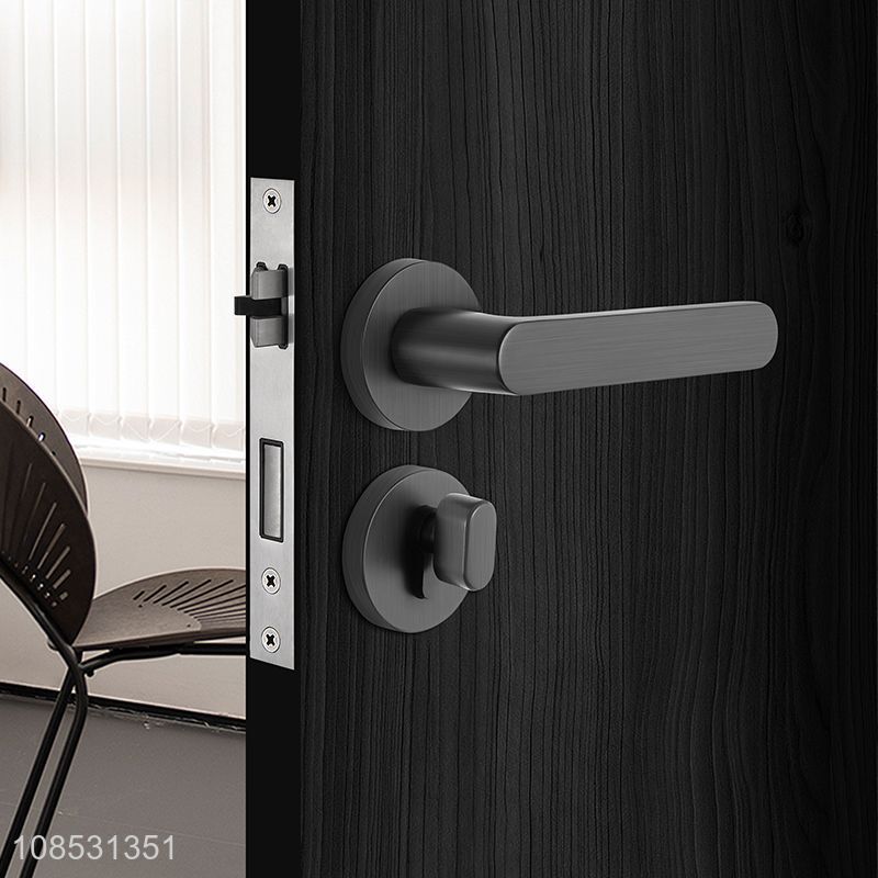 Good quality magnetic suction mute bedroom door lock set door handle lock