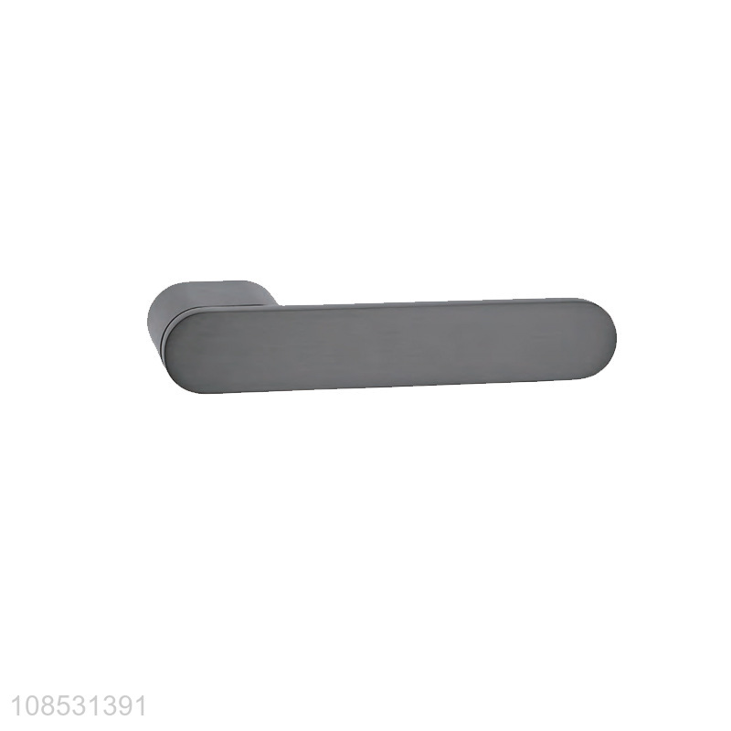 Wholesale magnetic suction mute zinc alloy door lock door handle for bedroom