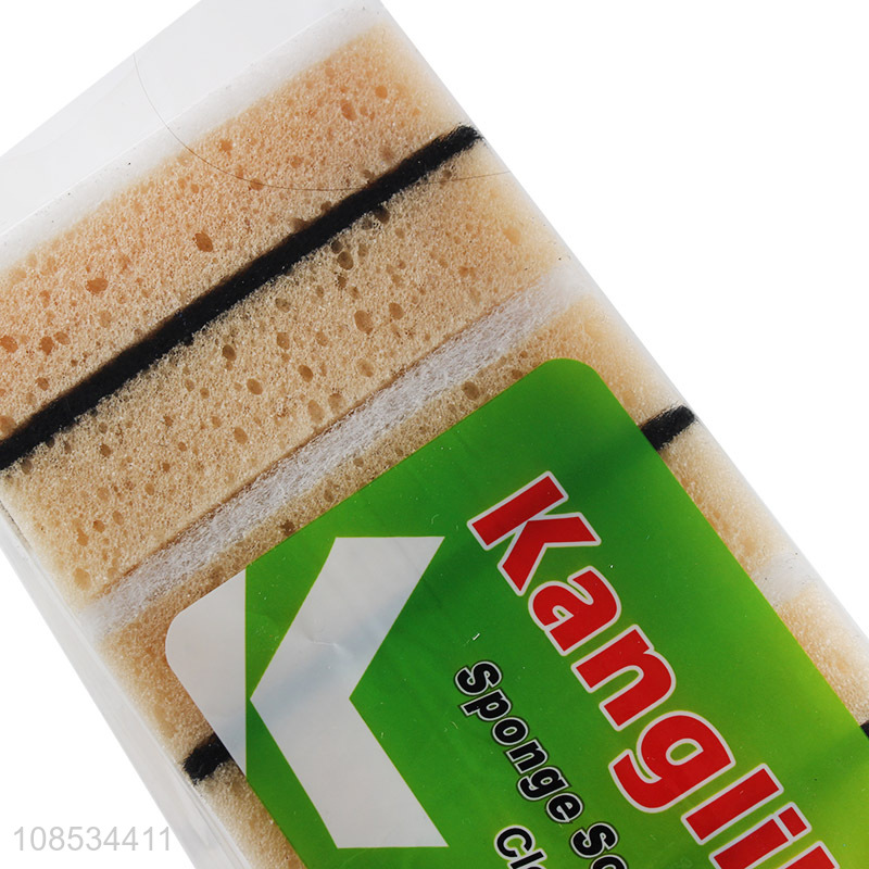 New style kitchen easy to cleaning sponge scouring pad