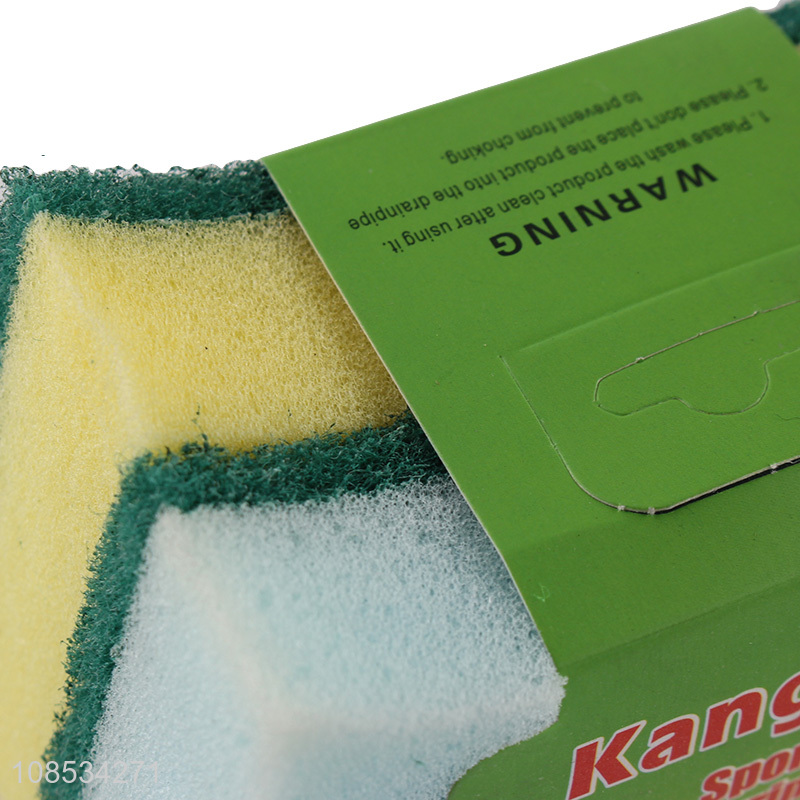 Top selling kitchen cleaning scouring pad cleaning sponge