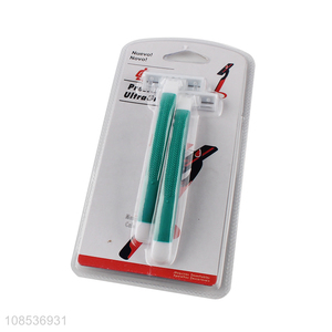 Factory price 2pcs disposable razor set for men and women