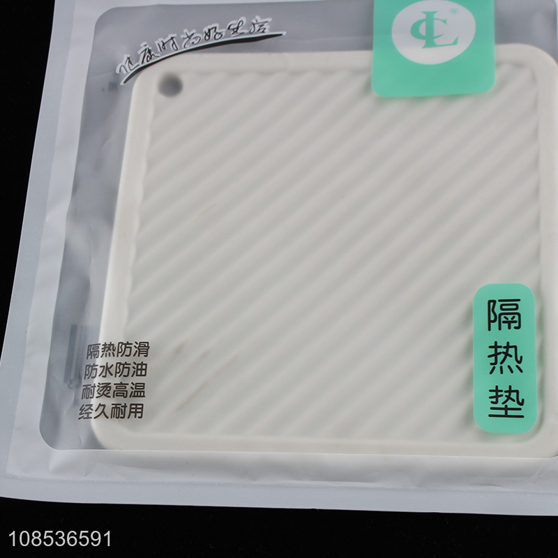 High quality square TPR material heat insulation pad heatproof mat