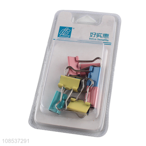 China wholesale school office stationery clips set