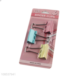 Top selling office supplies binder clips file clips