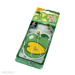 Wholesale apple aroma car air freshener hanging air freshener