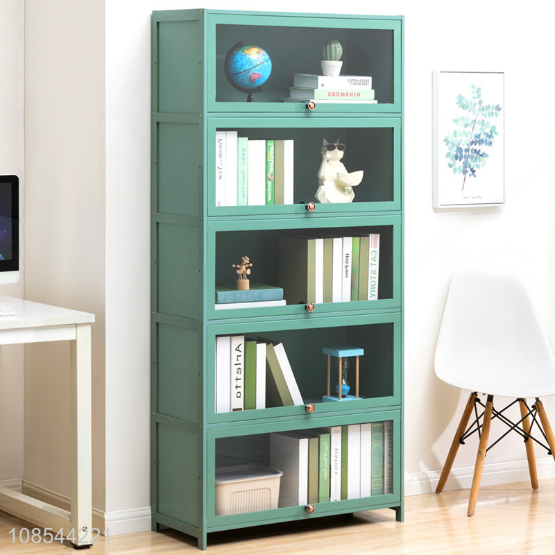 China products green floor multi-layer bookshelf for sale