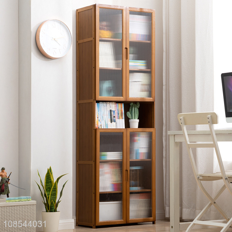 Top quality multi-layer bamboo bookshelf bookcase for sale