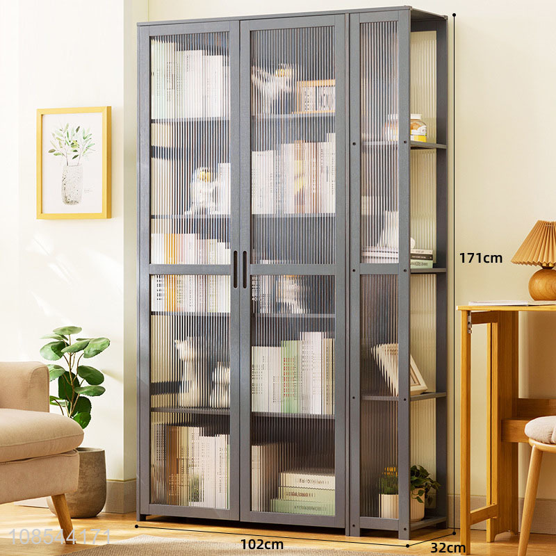 Good quality home furniture floor bookshelf bookcase