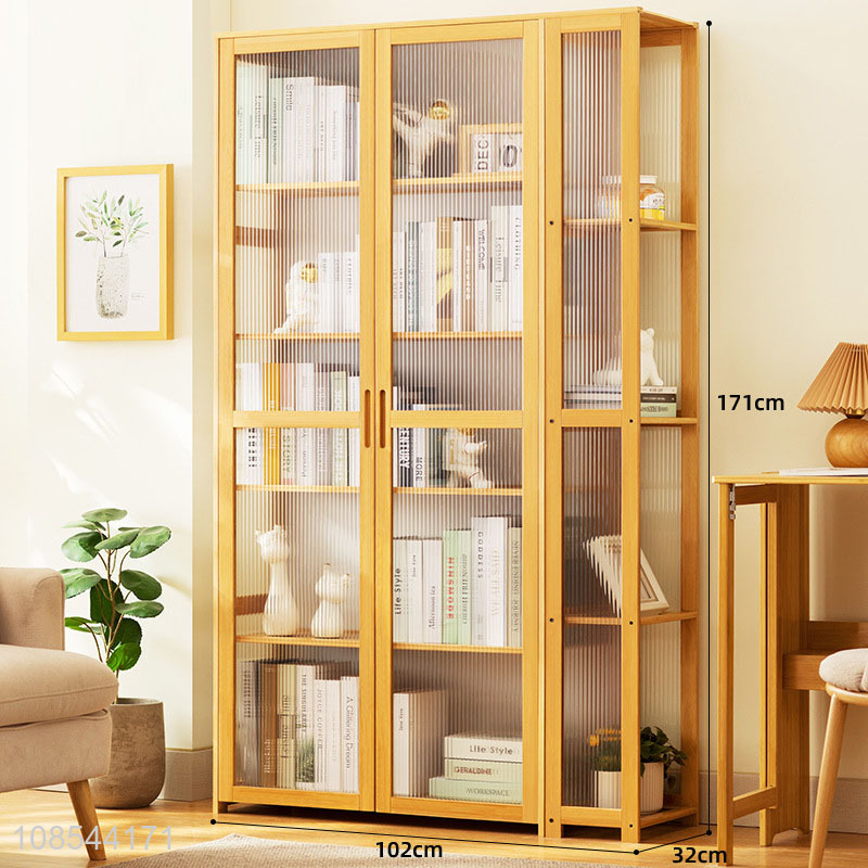 Good quality home furniture floor bookshelf bookcase