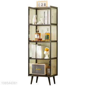 Low price home furniture floor shelf bookcase wholesale