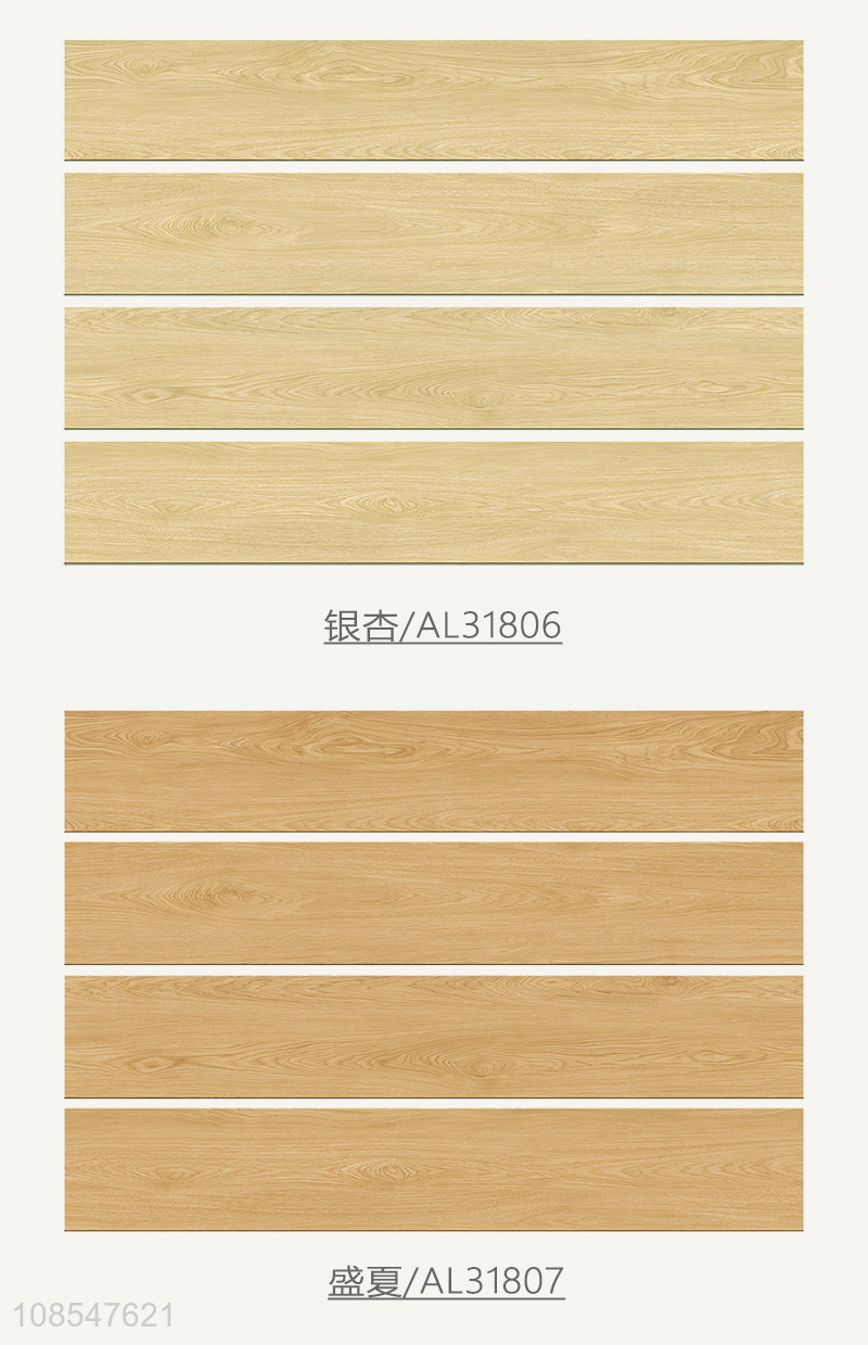 China products all-porcelain straight edge wood grain floor tile