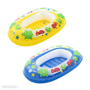 Factory price inflatable pool floats poolboats for kids children