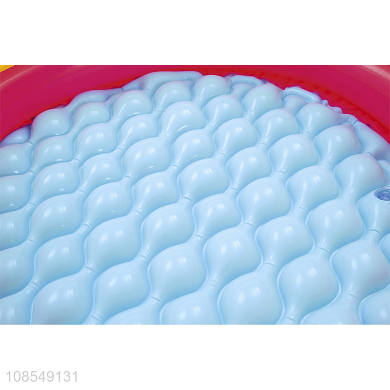 Good quality 3-ring pvc inflatable swimming pool for kids