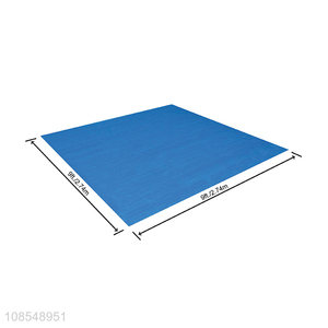 Wholesale outdoor square protective swimming pool ground cloth