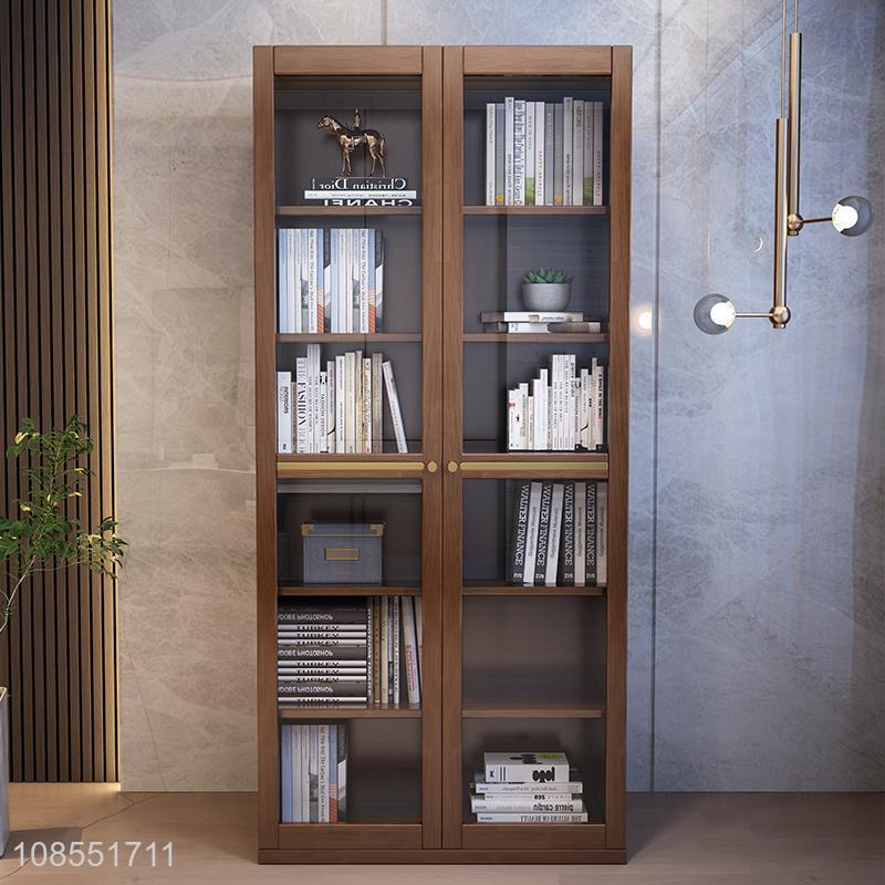 China products living room solid wood bookcase for sale