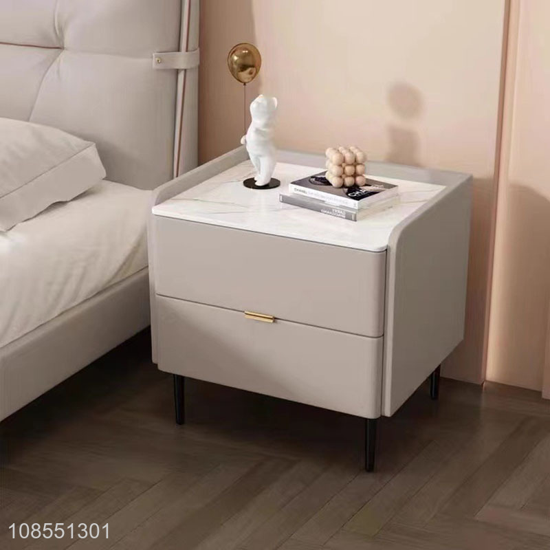 Online wholesale household bedroom modern design bedside table