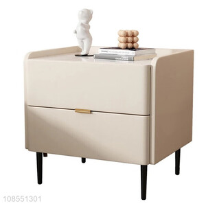 Online wholesale household bedroom modern design bedside table