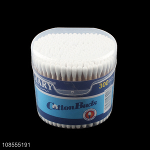 China products 300pieces bamboo stick cotton swab for sale