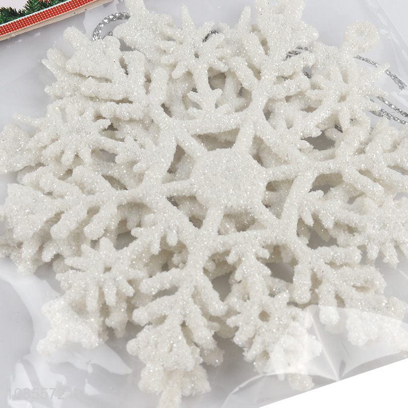 Best quality snowflakes hanging ornaments for xmas tree