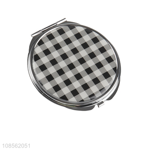 High quality round travel <em>cosmetic</em> <em>mirror</em> 2-sided pocket <em>mirror</em>