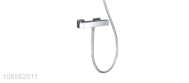 Latest products square thermostatic shower system set for sale