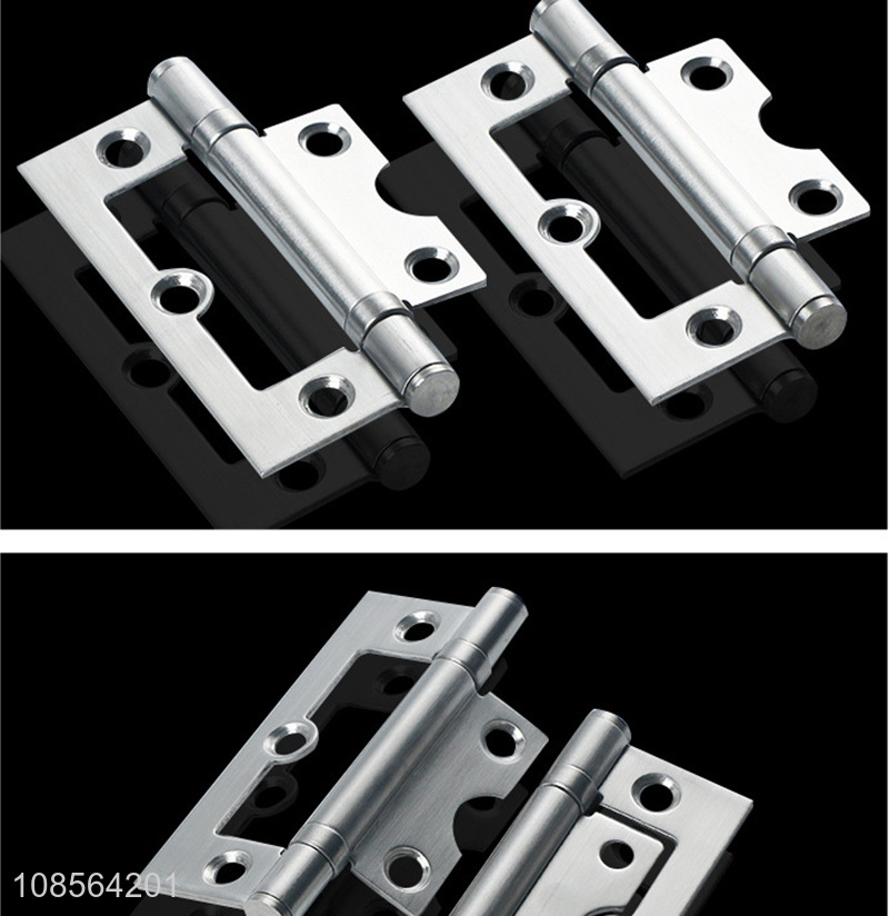 Wholesale 3 inch 201 stainless steel hinges wardrobe hinges