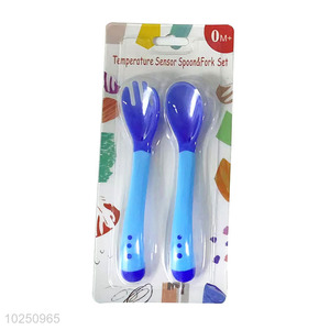 Wholesale 2 Pieces Temperature Sensing Spoon For Baby