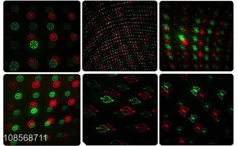 New arrival laser pattern light christmas laser light