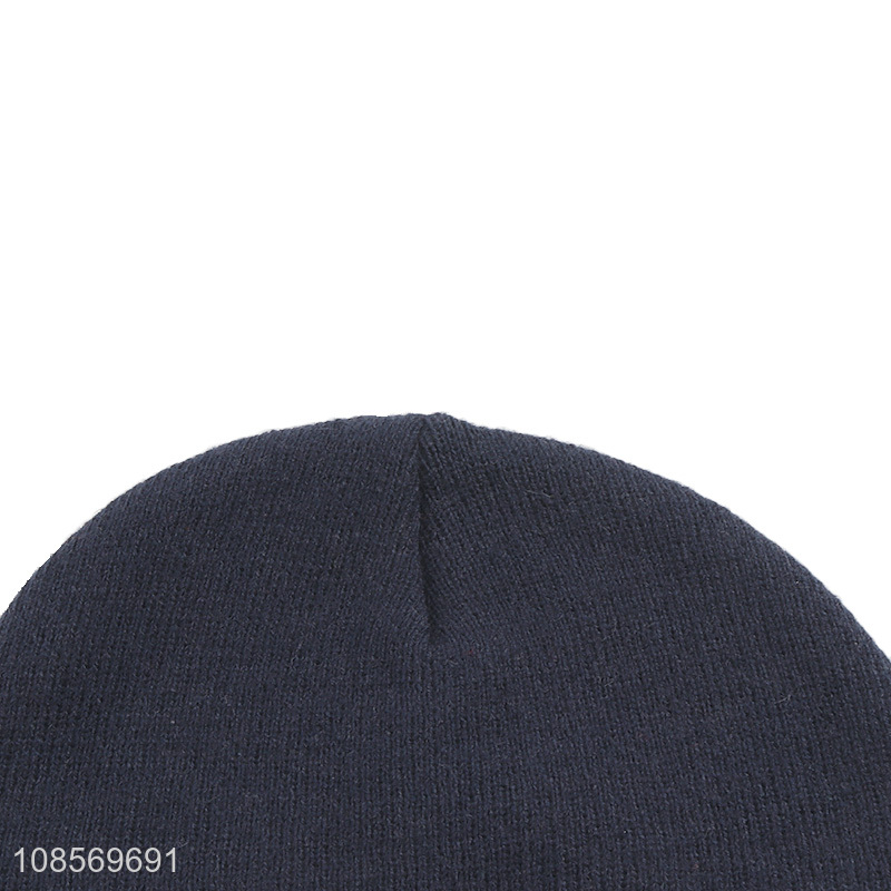 Top selling fashion comfortable beanies hat knitted hat