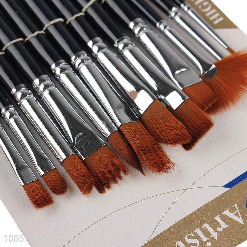 Top selling school oil painting brushes set for children