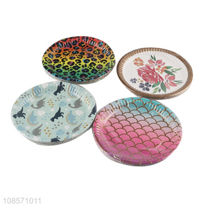 Factory supply 6 inch <em>paper</em> <em>plate</em> party <em>paper</em> tableware