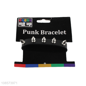 Factory price fashion jewelry punk bracelet for decoration