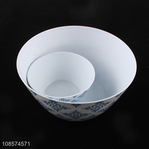 Yiwu market round different size melamine bowl for tableware