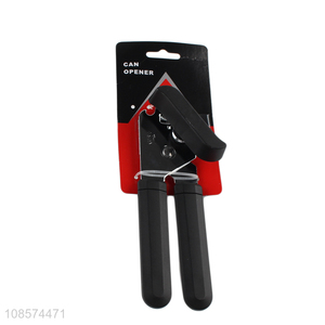 Hot selling stainless steel black <em>cans</em> opener for kitchen