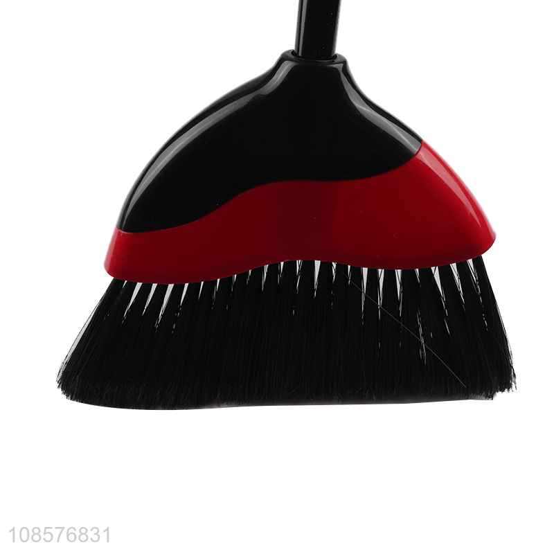 Factory supply lightweight plastic broom and dustpan set