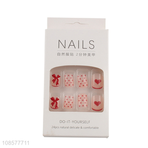 China factory natural comfortable <em>fake</em> <em>nail</em> for <em>nail</em> decoration