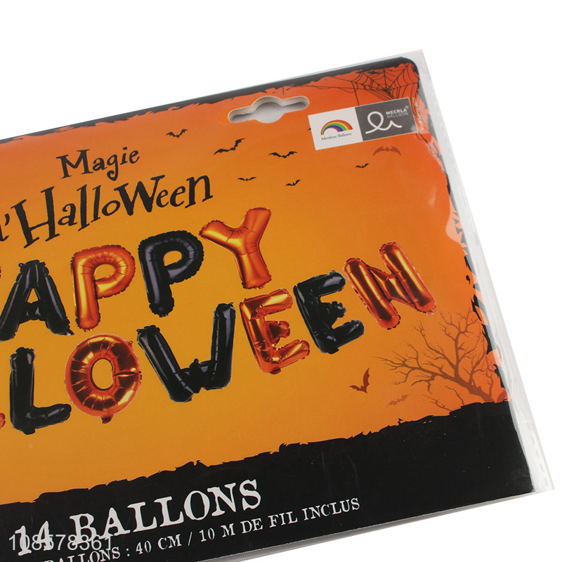 Top quality Halloween decoration foil balloon kit for party